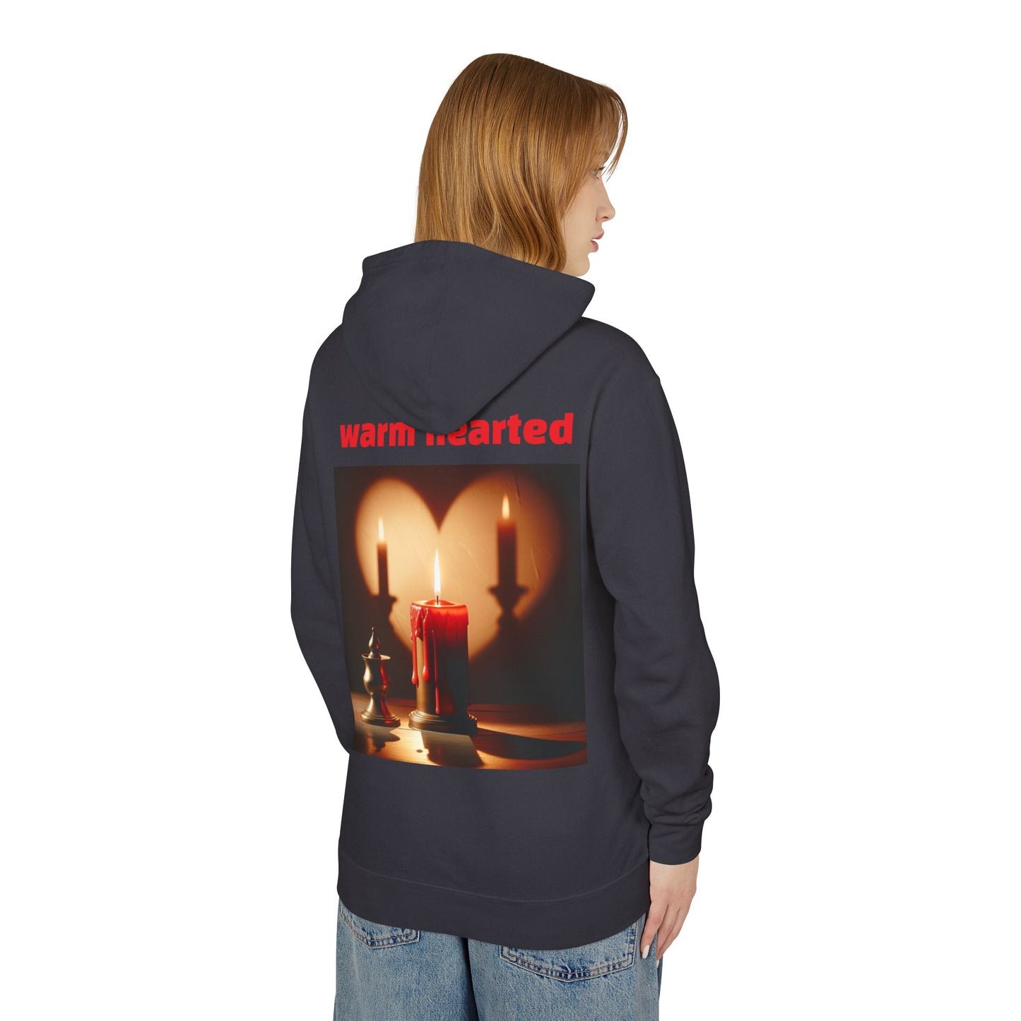 Unisex Lightweight Hooded Sweatshirt - Cold Wrld, Streetwear, Motivational Apparel, Urban Outfit, Gift for Him/Her