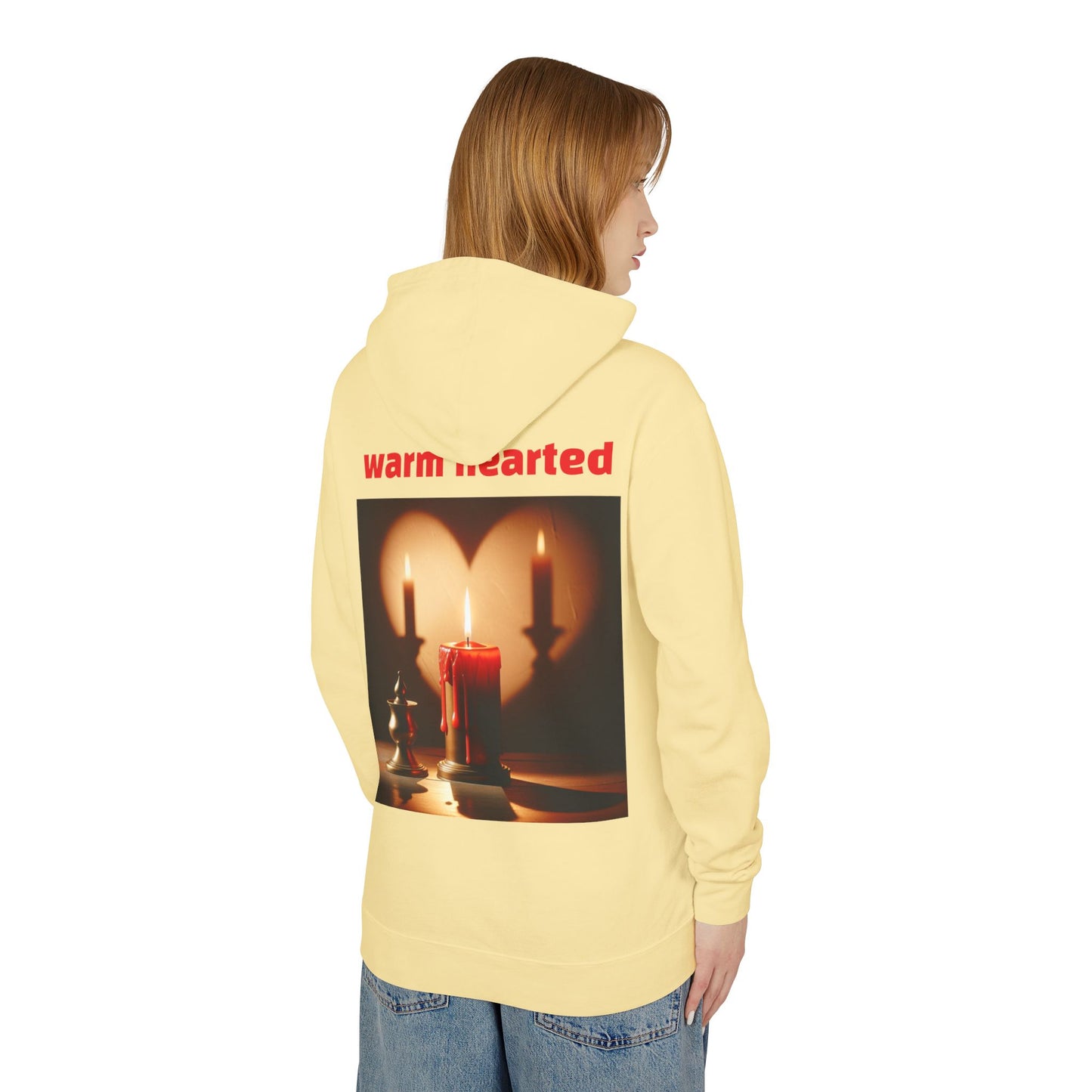Unisex Lightweight Hooded Sweatshirt - Cold Wrld, Streetwear, Motivational Apparel, Urban Outfit, Gift for Him/Her