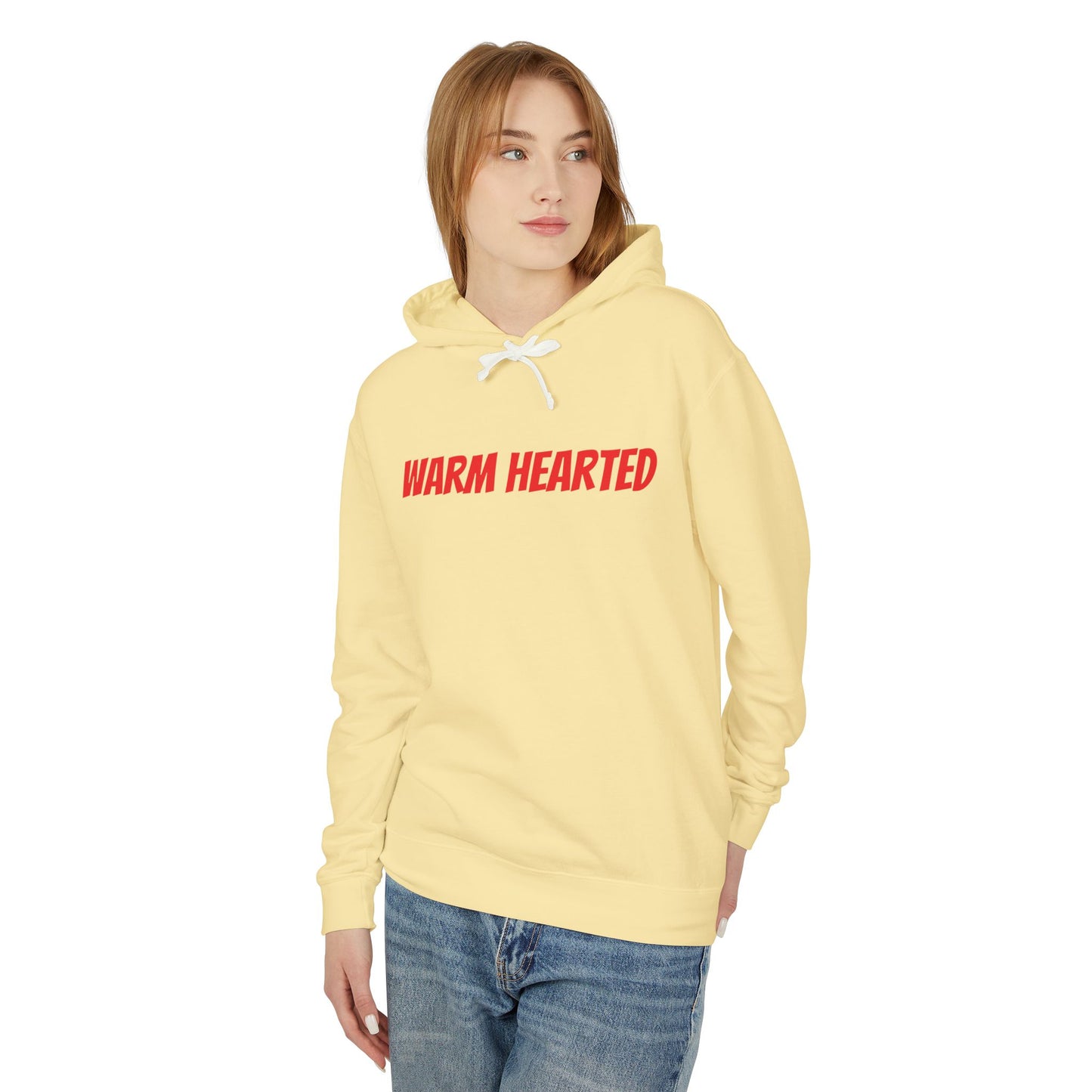 Unisex Lightweight Hooded Sweatshirt - Cold Wrld, Streetwear, Motivational Apparel, Urban Outfit, Gift for Him/Her