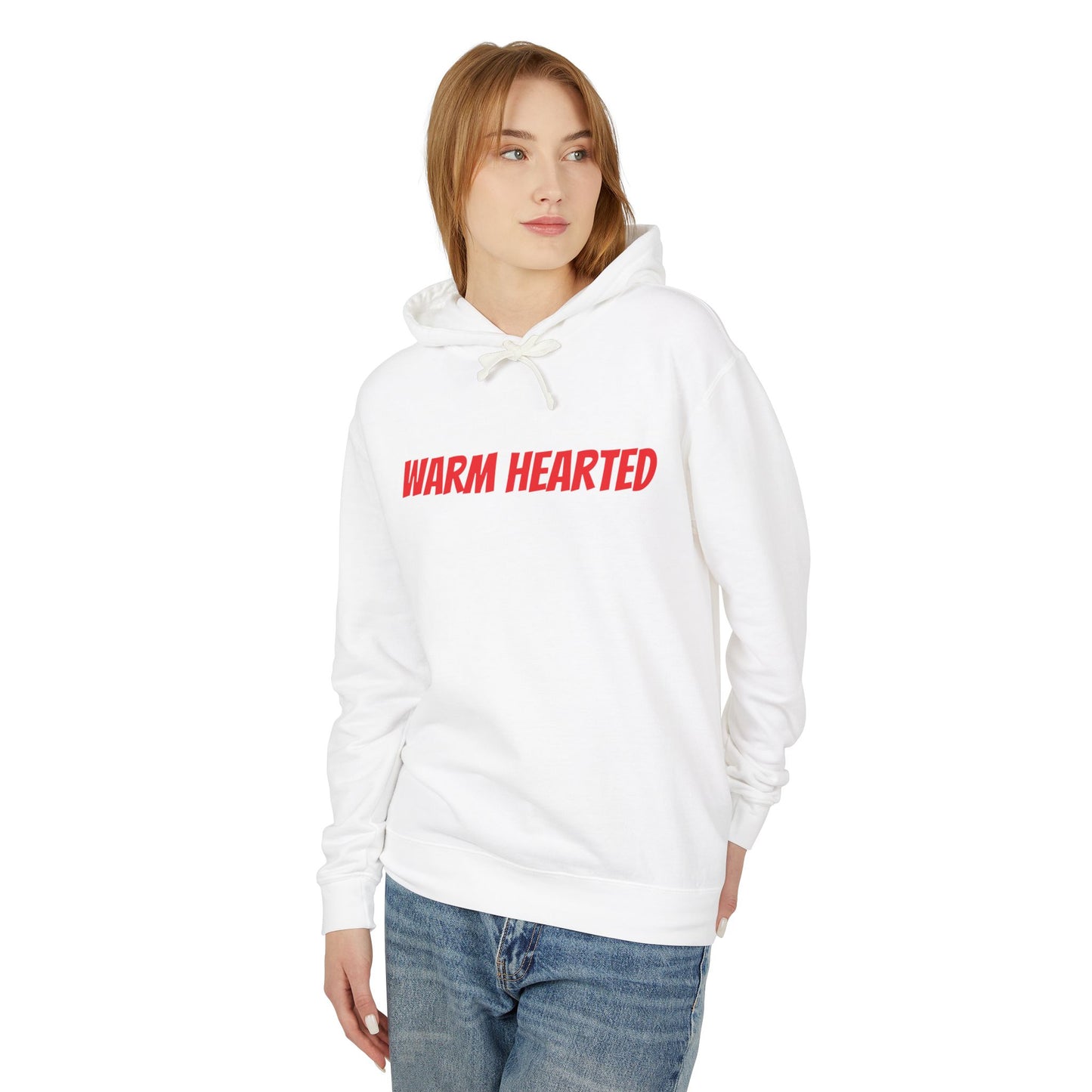 Unisex Lightweight Hooded Sweatshirt - Cold Wrld, Streetwear, Motivational Apparel, Urban Outfit, Gift for Him/Her
