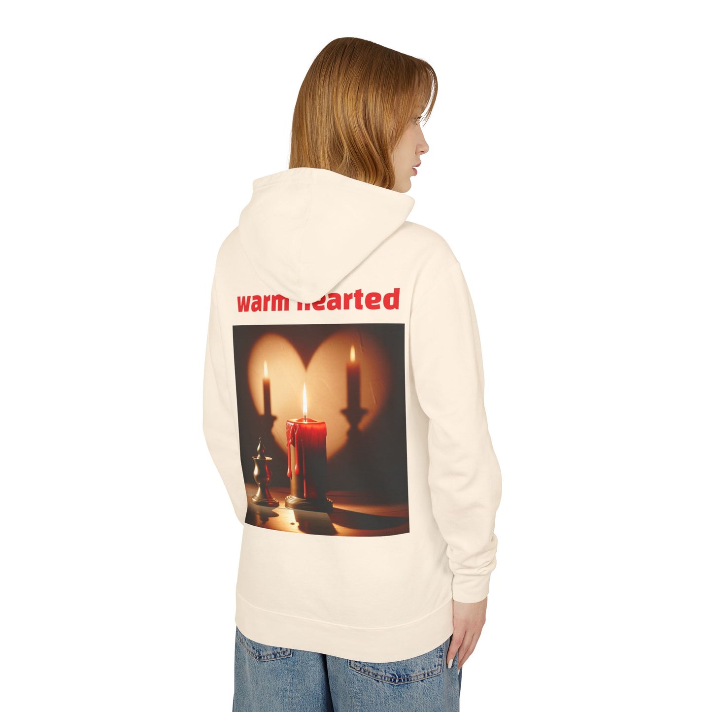 Unisex Lightweight Hooded Sweatshirt - Cold Wrld, Streetwear, Motivational Apparel, Urban Outfit, Gift for Him/Her