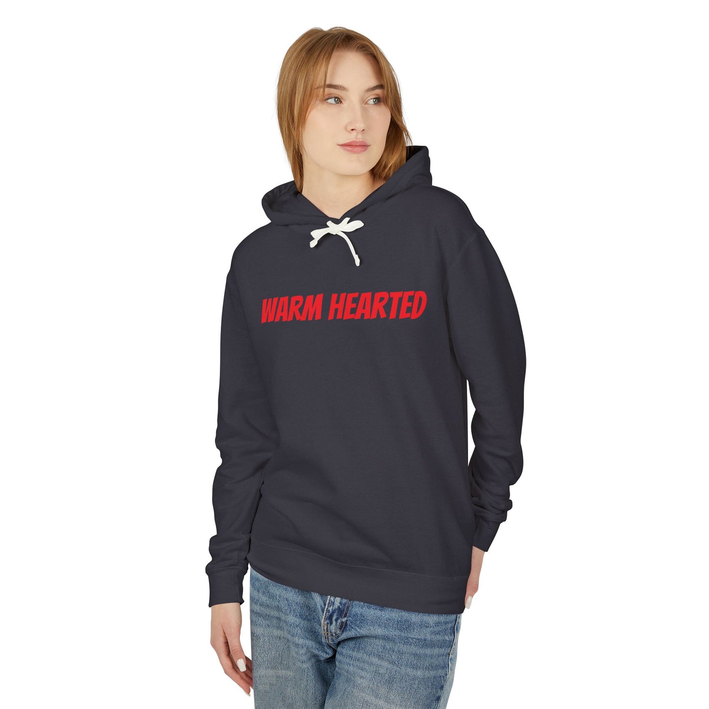 Unisex Lightweight Hooded Sweatshirt - Cold Wrld, Streetwear, Motivational Apparel, Urban Outfit, Gift for Him/Her
