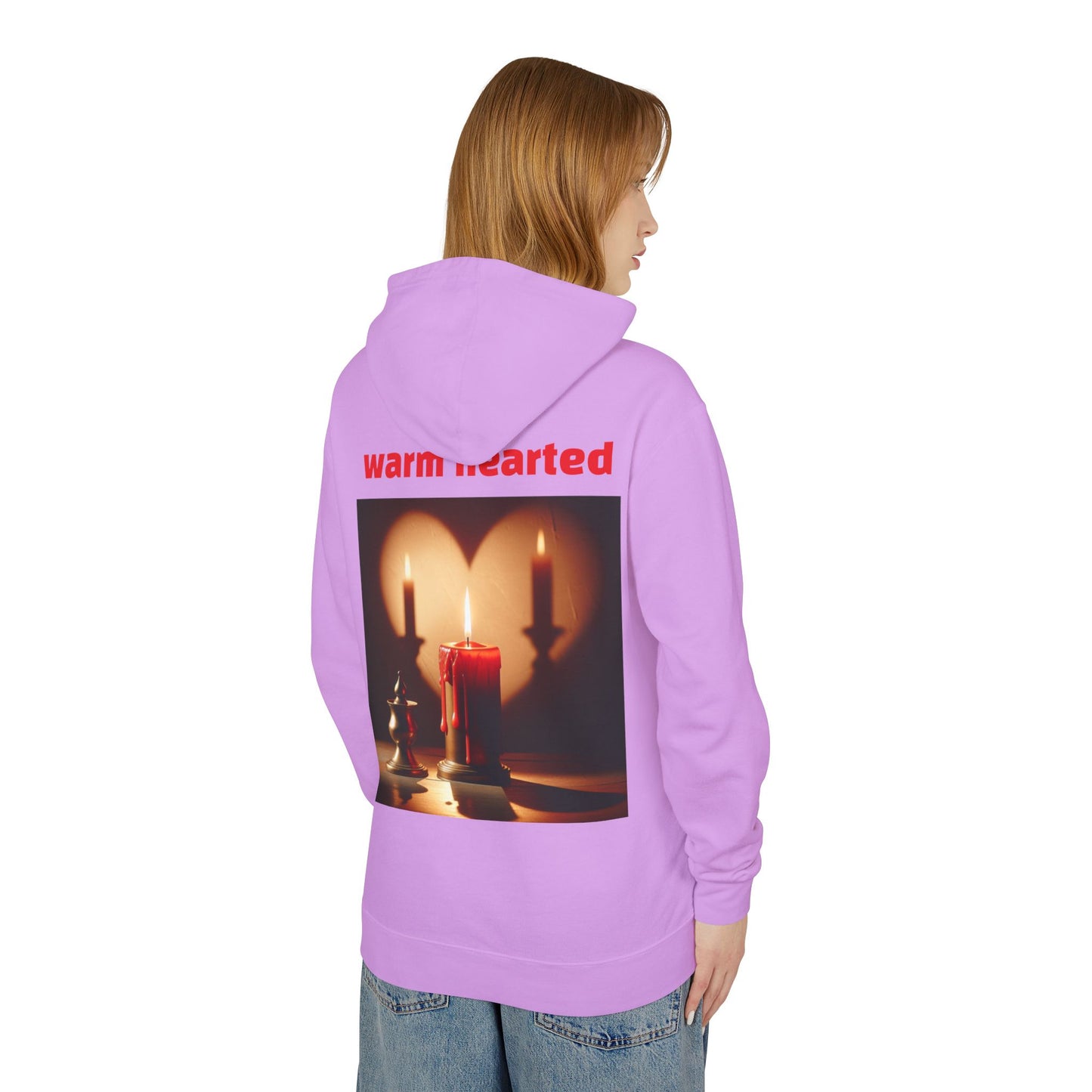 Unisex Lightweight Hooded Sweatshirt - Cold Wrld, Streetwear, Motivational Apparel, Urban Outfit, Gift for Him/Her