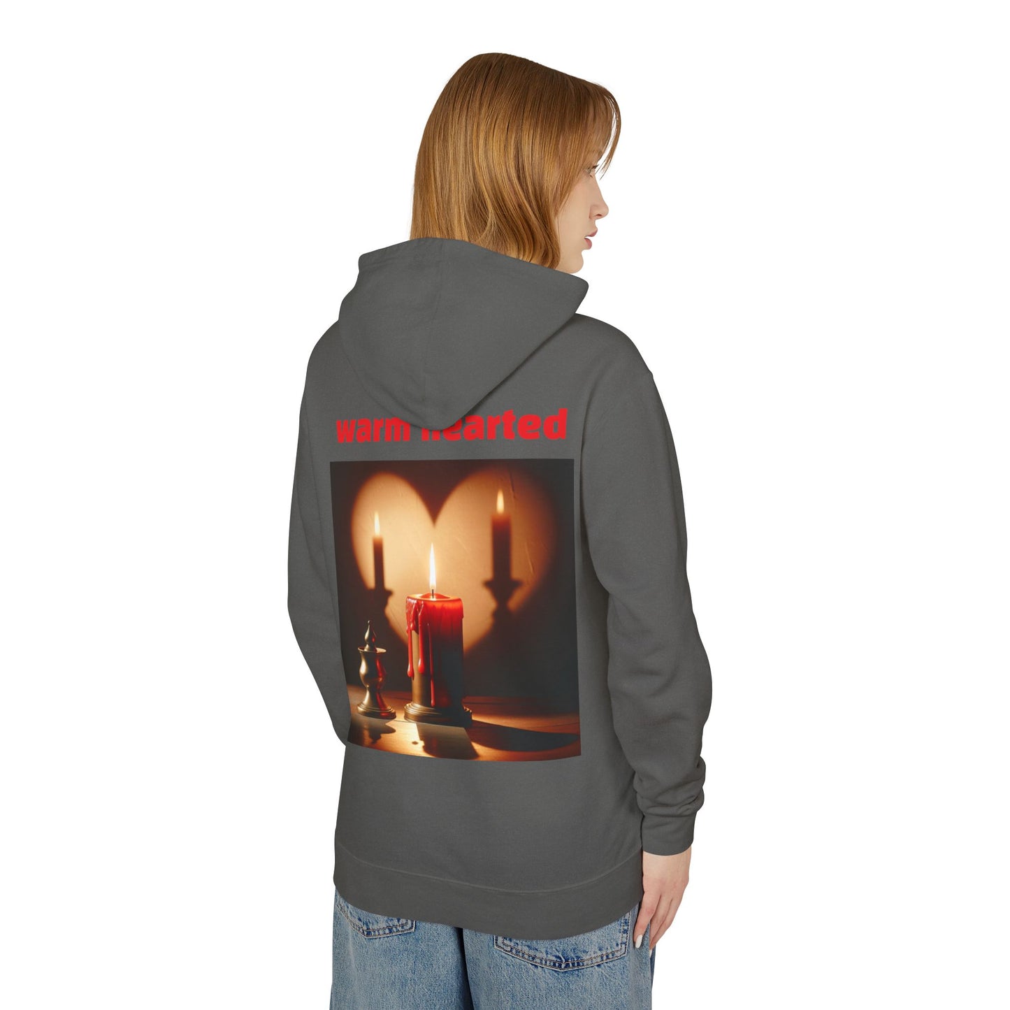 Unisex Lightweight Hooded Sweatshirt - Cold Wrld, Streetwear, Motivational Apparel, Urban Outfit, Gift for Him/Her