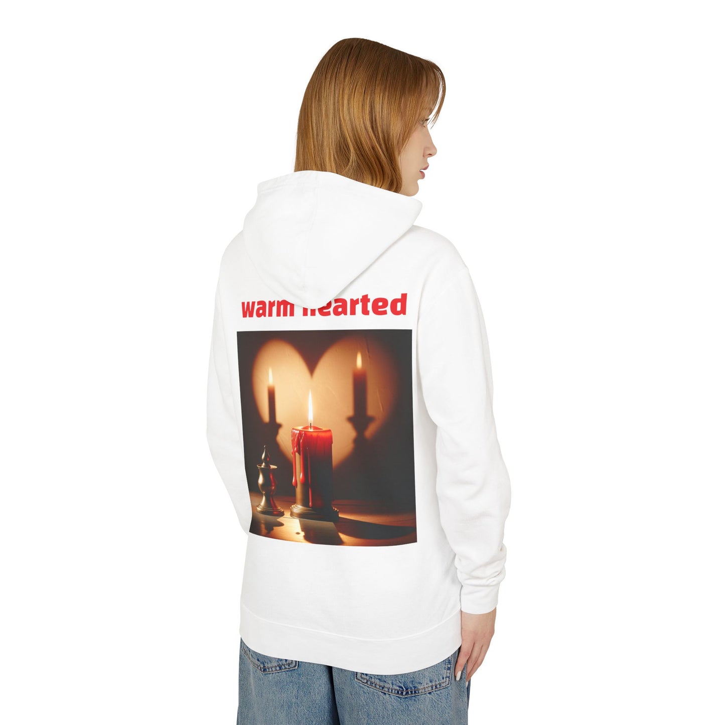 Unisex Lightweight Hooded Sweatshirt - Cold Wrld, Streetwear, Motivational Apparel, Urban Outfit, Gift for Him/Her